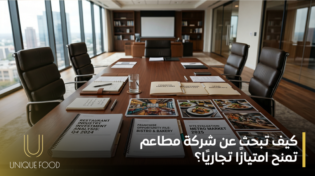 كيف تبحث عن شركة مطاعم تمنح امتيازًا تجاريًا؟
