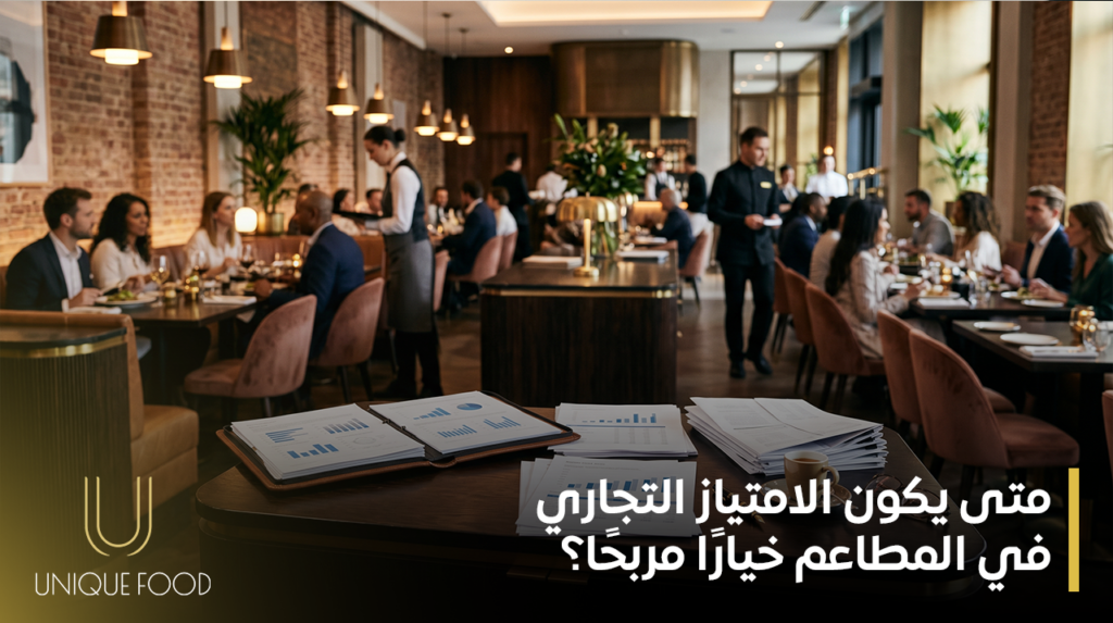 متى يكون الامتياز التجاري في المطاعم خيارًا مربحًا؟