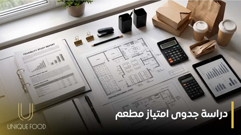 دراسة جدوى امتياز مطعم